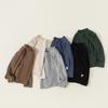 Children's Base Shirt for Spring and Autumn Styles, Long Sleeves and A Half High Collar Top, Children's Clothing, Baby's Multi-color Pullover Shirt