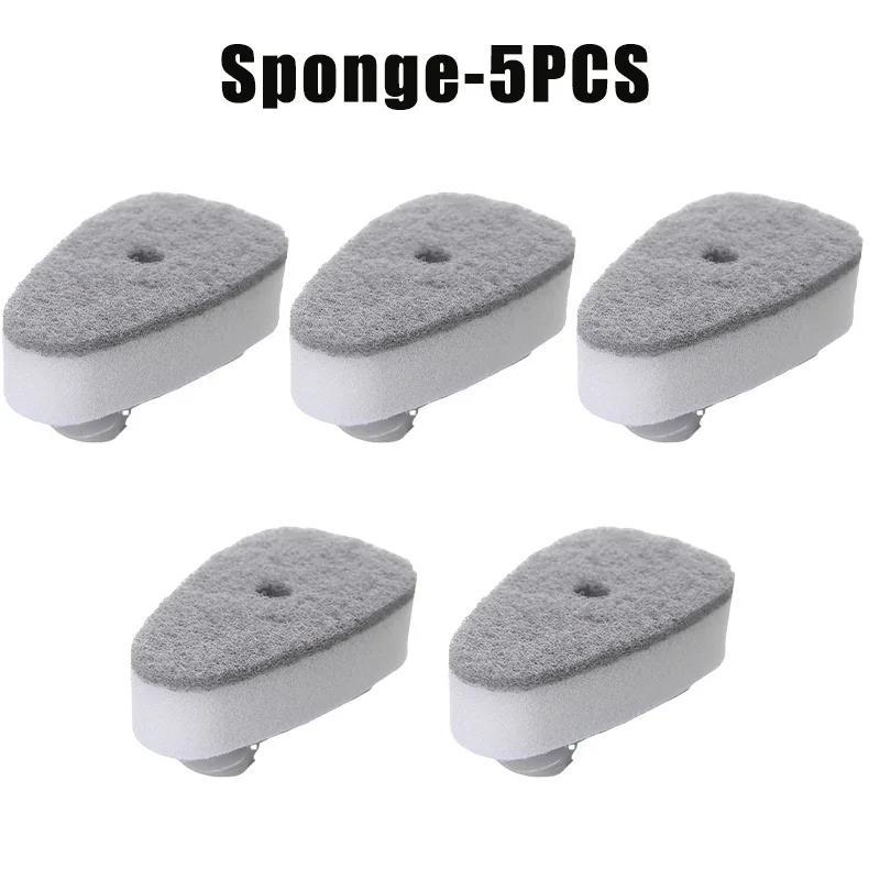2 in1 Kitchen Cleaning Brush with Removable Brush head Sponge Soap Dispenser Dish Washing Brush Set Kitchen Clean Tools
