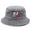Customize Cotton Washed Bucket Hat Vintage Fishing Hat for Motorsport Fans Sun Protection Outdoor Retro Racing Cap Sport Gift