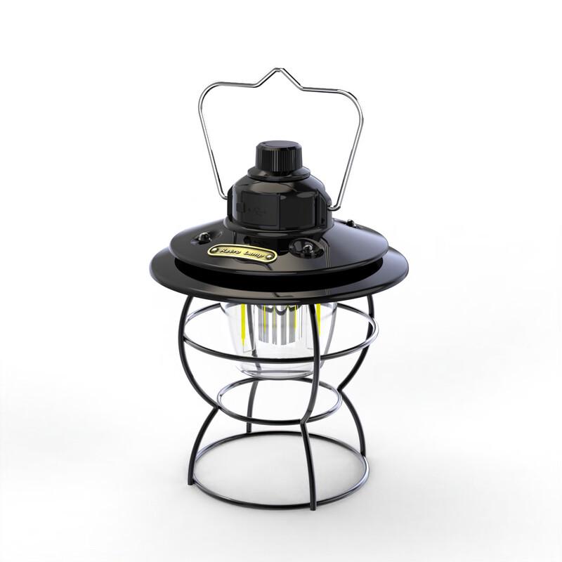 Vintage Portable LED Camping Lantern