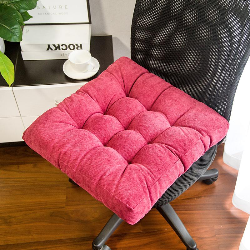 Floor Mat Futon Cushion Bay Window Mat Velvet Dining Chair Chair Mat Yoga Mat Tatami Student Bench Round Cushion