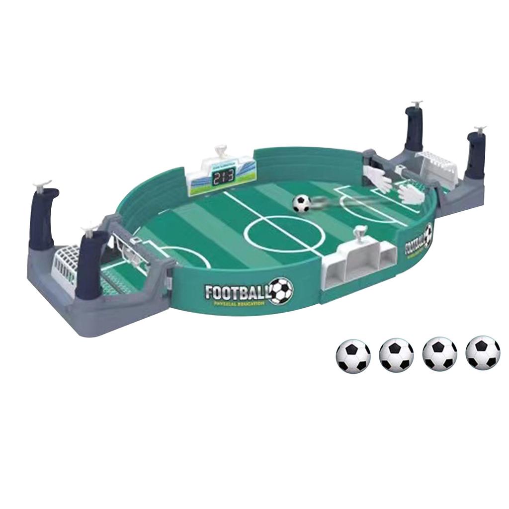 Großer Tischfußballtisch für den Schreibtisch Kinderpuzzle Doppelter Wettbewerbskampf Fußball-Brettspiel Interaktive Fußballspiele für Eltern und Kinder