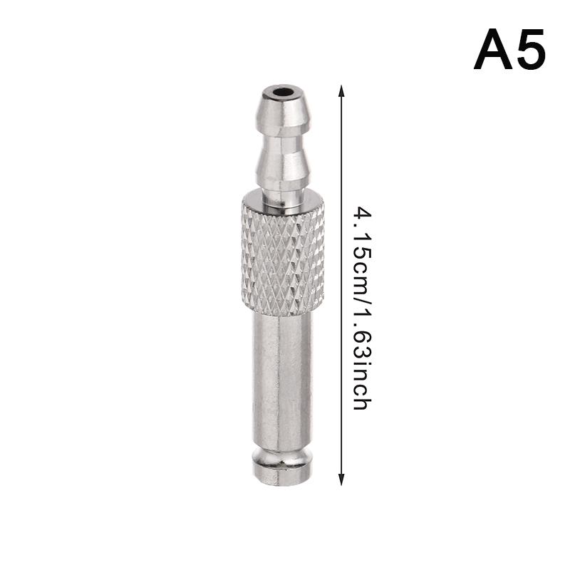 Metal Air Hose Connector Nibp Adapter Blood Pressure Meter Bp Cuff Joint Link Male Female Quick Connection Bayonet Airway Joints