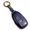 Subaru Key Case for New Levorg Leather Keychain [Kinotaka] Impreza, Crosstrek, Forester, STI, BRZ, Legacy, Outback, Sumapita-kun (Blue)