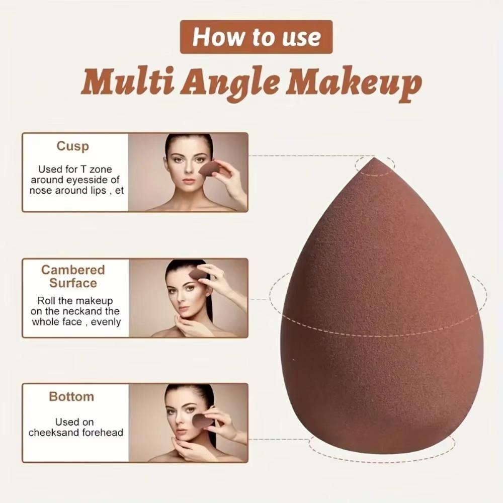 14PCS Set Makeup Sponge Professional Powder Puff for Foundation Blending Cosmetic Tools Beauty Accessories Soft Sponge