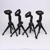 1Pcs Mini Portable Table Stand Universal Microphone Stand Desktop Tripod Adjustable Mic Clip Holder Lightweight Bracket