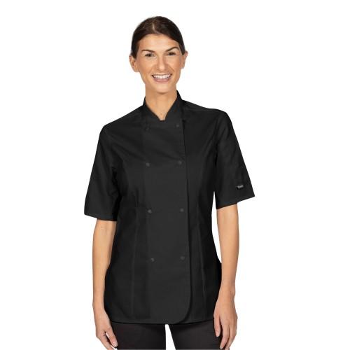 Dennys Womens/Ladies Premium Short-Sleeved Chef Jacket