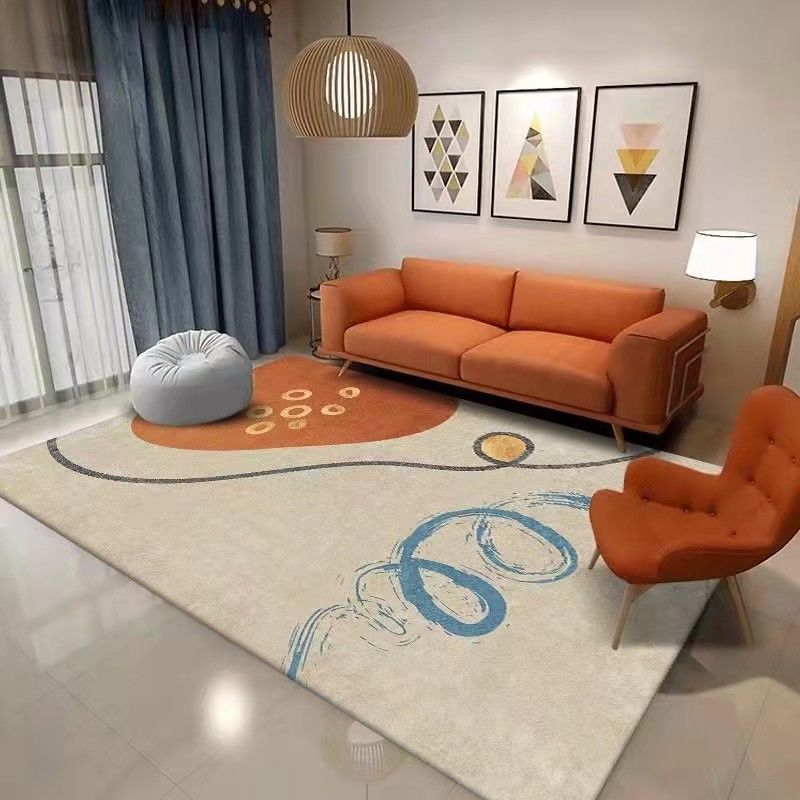 

Ковер Спальня Прикроватный ковер Современный Минималистский Гостиная Диван Чайный столик Ковер Большая Площадь 80 * 120CM