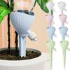 4 Stück Verstellbares Automatisches Pflanzen Selbstbewässerungs-Wassergerät Tropfbewässerungssystem Wiederverwendbar für Garten Blumenpflanzen