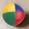 PU Leather Juggling Balls Multi-Color Contrasting Design Rebound Ball Professional Smooth Grip Beginner Practice Balls for Stress Relief Office and
