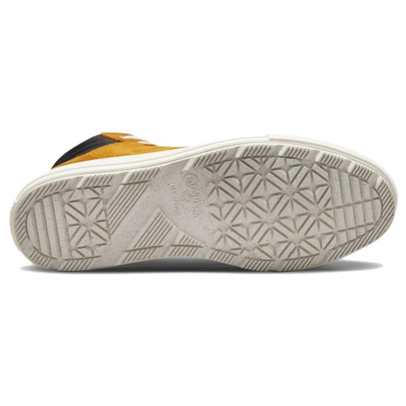 Converse Chuck Taylor All Star Berkshire High Top Canvas Shoes Unisex Brown Yellow Black