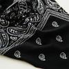 Bohemian Style Paisley Pattern Head Wraps Triangular Geometric Printed Hair Scarves Ethnic Fashion Outdoor Elastic Bandanas