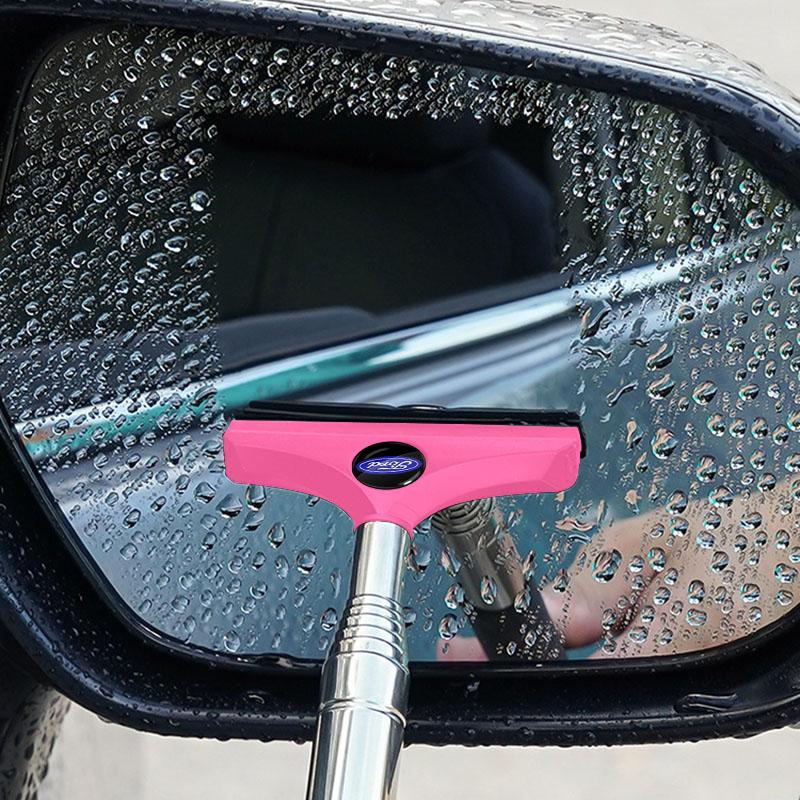 Car Rearview Mirror Wiper Retractable Handheld Cleaning Brush For Ford Focus Mondeo MK1 MK2 MK4 MK3 Fiesta ST Line Kugo Transit Escape Fusion Explorer