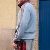 adidas Giacca Sportiva Lunga Manica Lunga Larga Originals Lavorata a Maglia Uomo Giacche KY5770