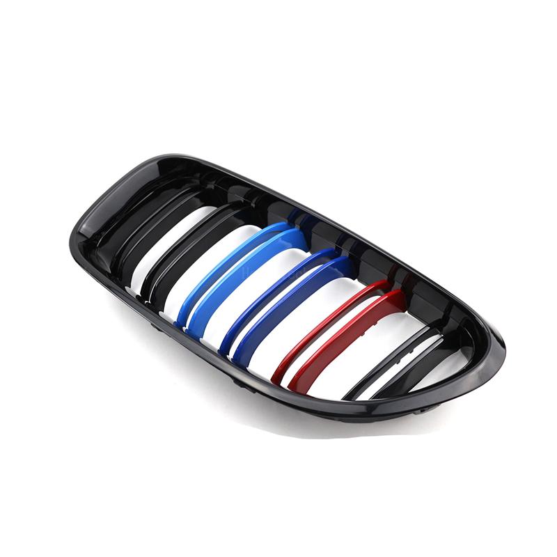 Grile pentru bara de protecție față de mașină Grilă de curse pentru rinichi pentru BMW Seria 6 F06 F12 F13 2012-2017 Grilă de schimb cu șipcă dublă