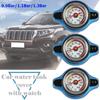 Thermostatic Radiator Cap Water Tank Cover Leakproof W/Temperature Gauge
