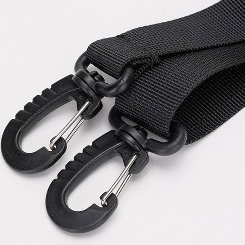 Adjustable Nylon Shoulder Strap For Bags Lightweight Portable Design With Quick Length Adjustment