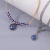 2pcs Bohemian Blue Evil Eye Anklets for Women Summer Beach Anklet Bracelets Chain Girls Jewelry Gifts