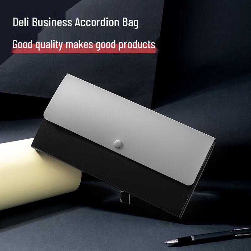 Deli 5562 A6 Accordion Document Folder 2-Pack