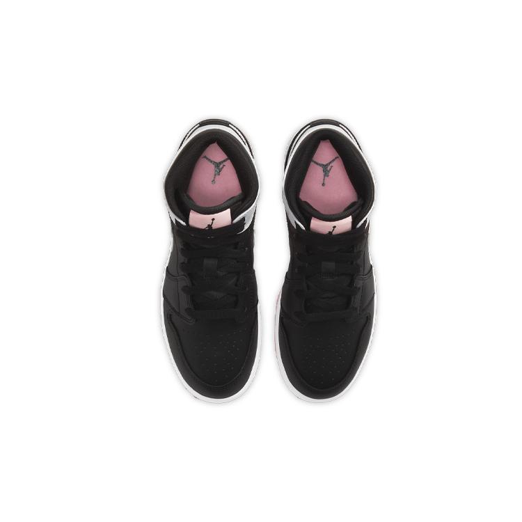 Jordan 1 Mid 'Arctic Pink Black' GS 555112-061