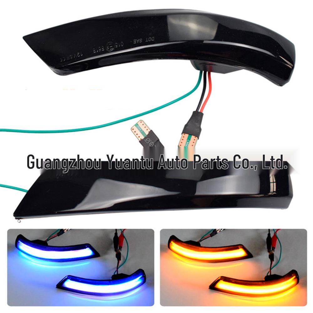Transparent LED Sequential Turn Signal for Focus Mk2/Mk3 & Mondeo Mk4 Rearview Mirror