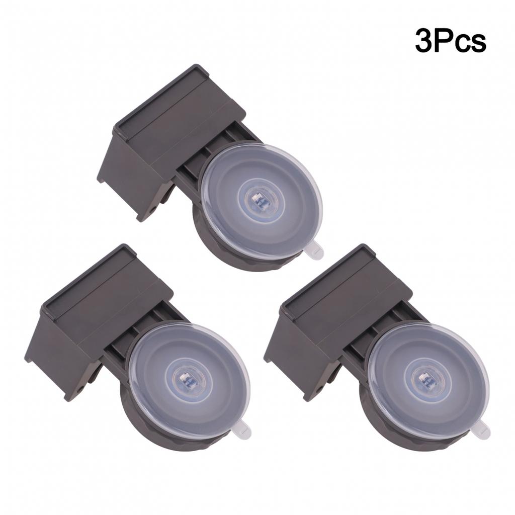 3Pcs Wall Mounted Suction Cup Broom Holder Organizer for Home Cleaning