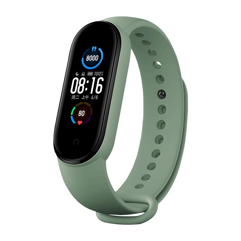 Pulseira para mi band 6 cinta esporte silicone miband4 miband 5 pulso correa substituição pulseira para xiaomi mi banda 4 6 3 5 cinta