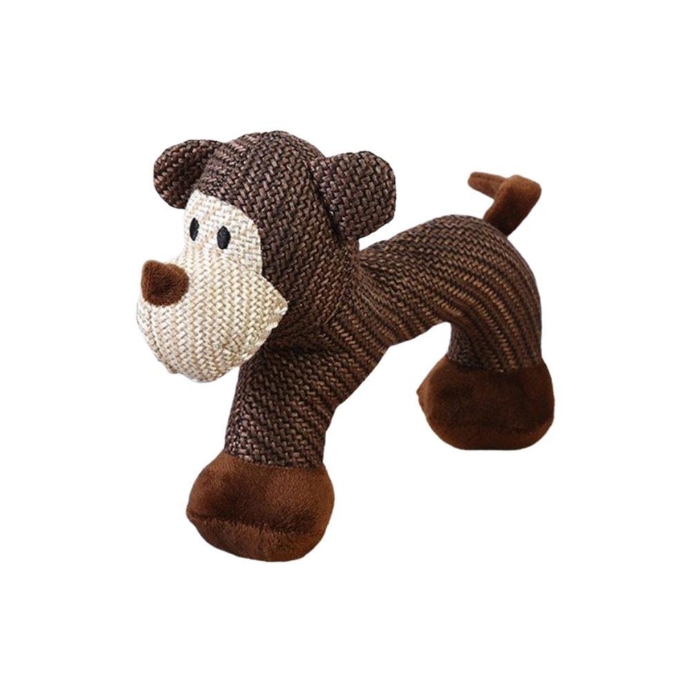 

New Dog Toy Bite Resistant Squeaky Sound Dog Chew Toys Soft Elephant Pet Supplies Anxiety Relief