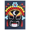 Self Made Beijing Opera Mask Craft Material Kids DIY Mask Paint  Wall Decor Crafts