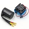 Waterproof 3650/3100KV / 3900KV / 4300KV / 5200KV Brushless Motor & 45A 60A 80A 120A ESC Combo Set for 1:10 RC Car RC Boat Part
