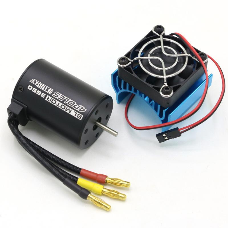 Waterproof 3650/3100KV / 3900KV / 4300KV / 5200KV Brushless Motor & 45A 60A 80A 120A ESC Combo Set for 1:10 RC Car RC Boat Part