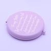 Portable Double-Sided Metal Folding Makeup Mirror for Men and Women
