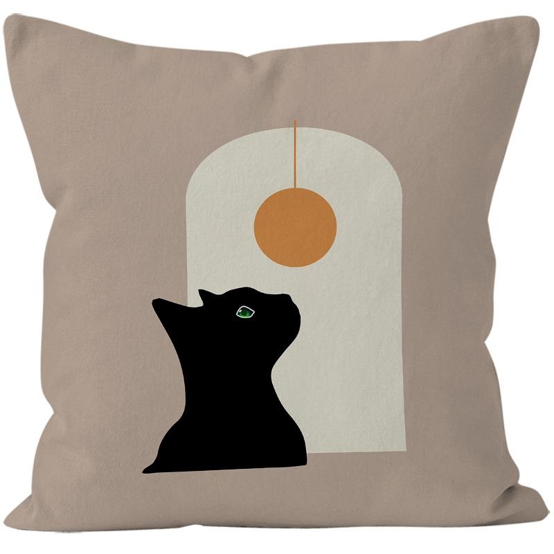 Small Fresh Cute Animal Sofa Pillowcase Dormitory Decoration Office Living Room Home Pillowcase