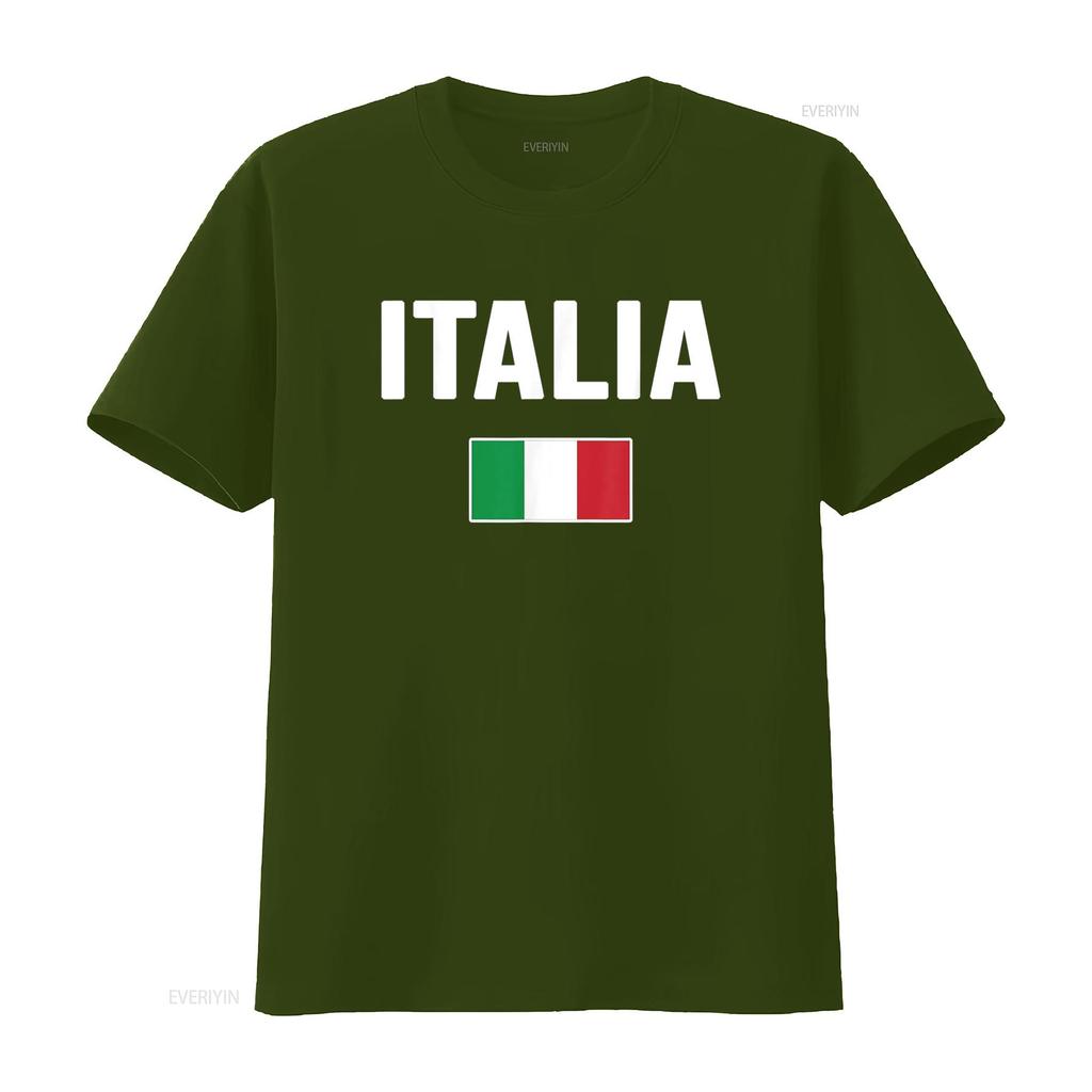 Italy Italian Flag Italia Souvenir T Shirt Vintage Washed Soft Versatile Breathable Streetwear Unisex Stylish Designer Clothes