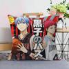Anime KKuroko No Basket Basketball Cushion Cover Inches Farmhouse Decor Home Throw Pillow Covers For Couch Decorations