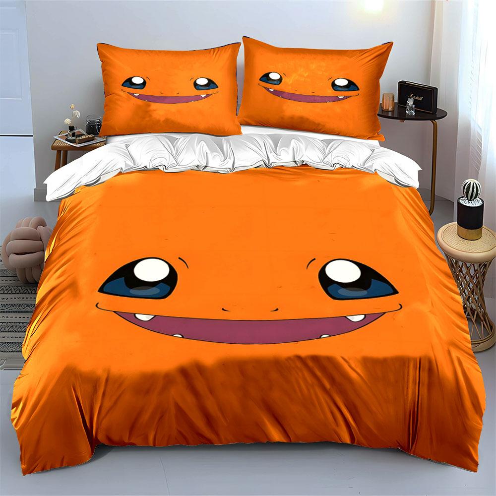 Smiling Cartoon Face Design. Bedding Sets Duvet Cover Sets Duvet Covers Pillowcases(1 * Duvet Cover 2 * Pillowcases, Without Duvet Insert)