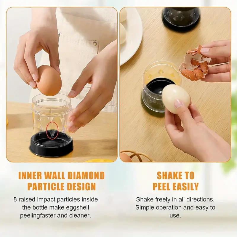 Egg Peeler Hand-cranked Egg Peeler Egg Shell Separator Hard-boiled Egg Peeler Kitchen Gadgets