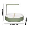 Bird Bath for Cage 26-Hole Bird Automatic Flowing Bathtub Auto Circulating Cockatiel Shower for Parrot Cockatiel Parakeet