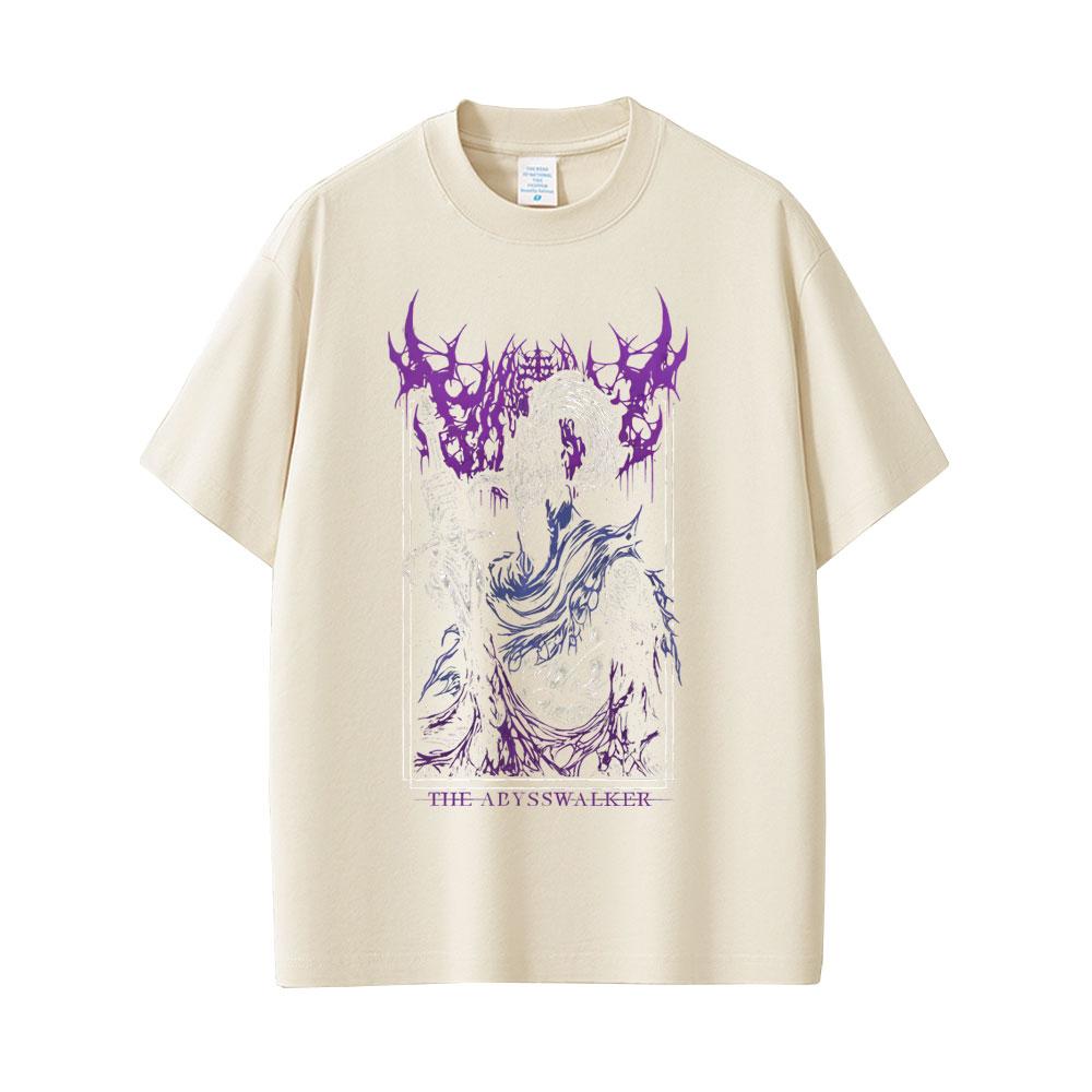 Game Dark Souls Artorias The Abysswalker Graphic Tshirt Men Women Vintage Gothic Rock Tshirts Mens Punk Oversized T Shirts