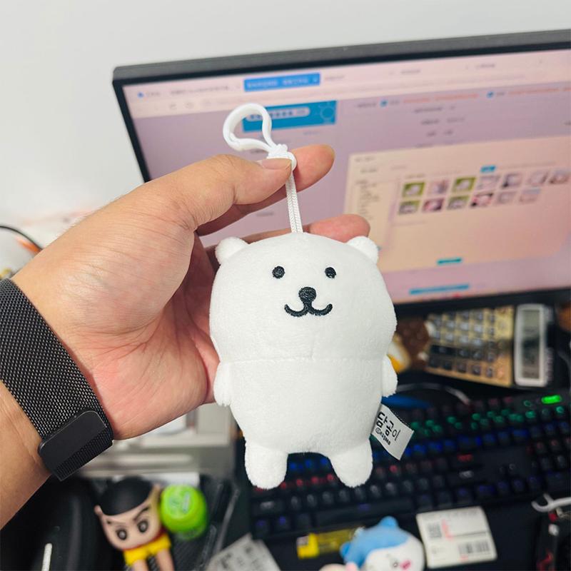 Nový Produkt Bílý Medvěd Sebeironický Vtip Medvěd Sluneční Medvěd Nagano Nadrozměrná Plyšová Panenka Kreslená Panenka Přívěsek Ozdoba do Ložnice Dárek