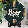 2D Flat Aluminum 7.87 Inch X 7.87 Inch Vintage Beer-style Wall Hanging. Suitable for Living Rooms, Kitchens, Bars, Clubs, Porches, Indoor and Outdoor