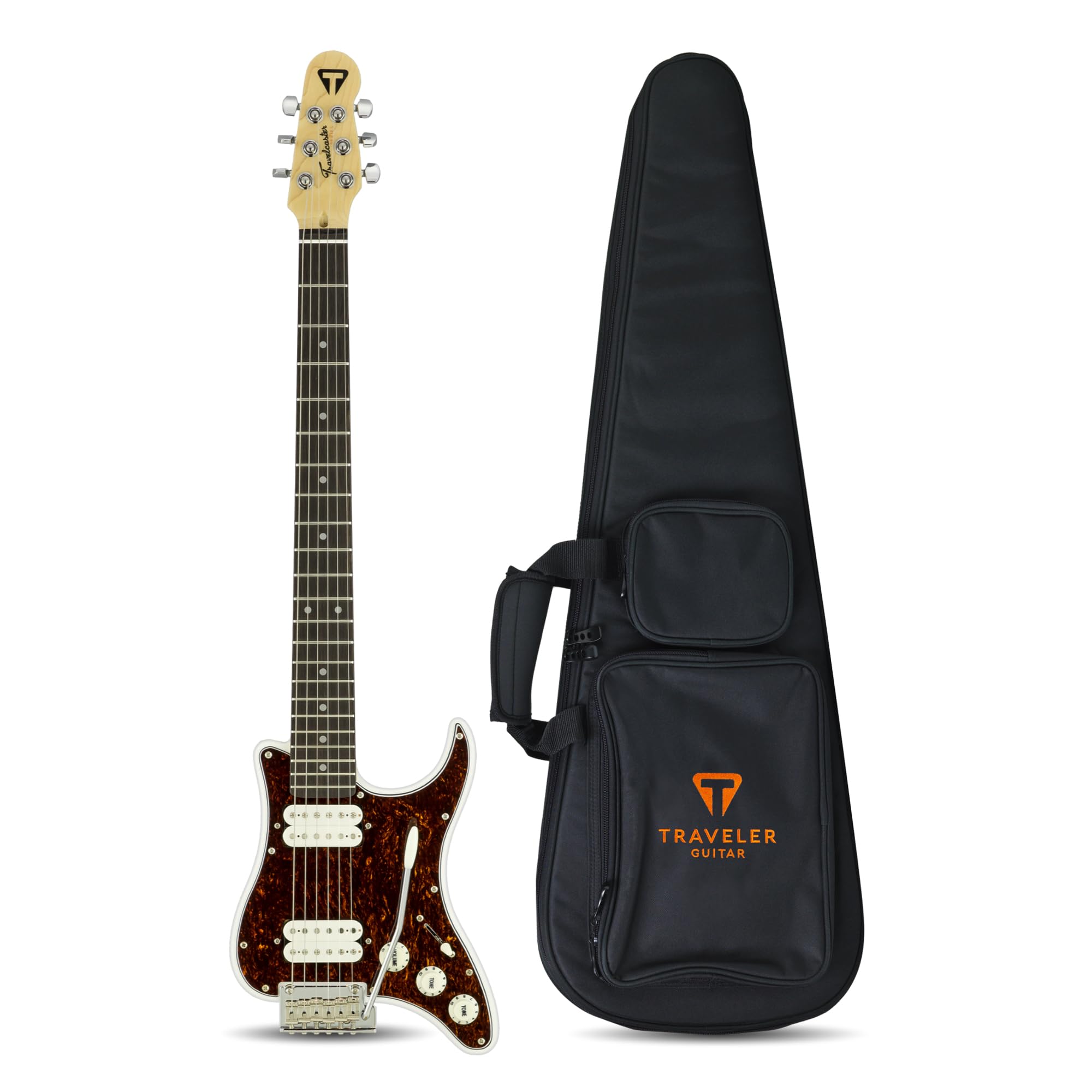 

Traveler Guitar Travelcaster Gloss White Deluxe,