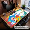 Custom Name Text Big Mouse Pad,El Payaso Plim Plim Soft Non Slip Extended Desk Mat For Home Office