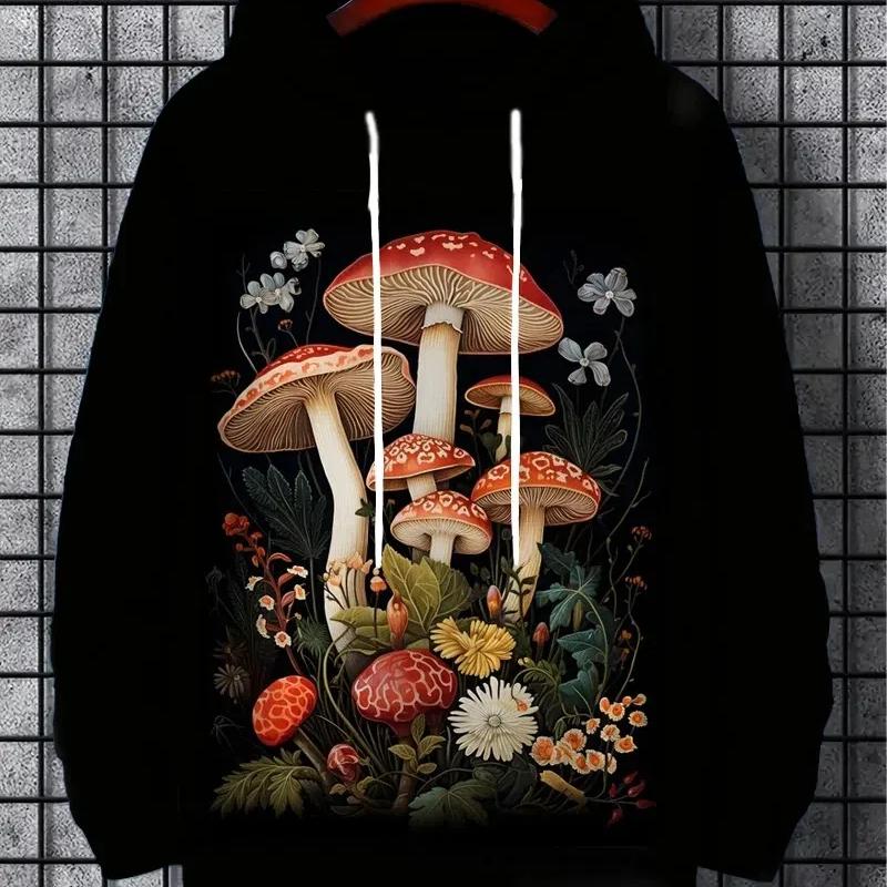 

Interesting design Harajuku fashion men s hoodie casual y2k hoodie men s autumn and winter natural scenery pattern sports hoodie 4XL