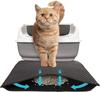 Litter Box Mat 60x45cm - Black