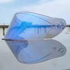 ORZ+966+helmet Lens+transparent+brown+silver Plated+colored+iridescent Mirror