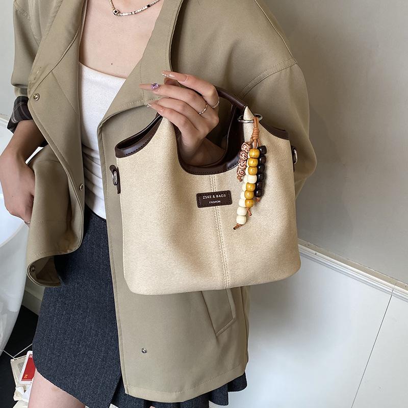 Premium Handbag Women's 2025 New Trendy Fashion Commuter Shoulder Bag Casual Versatile Messenger Bucket Bag