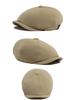 British Retro Octagonal Cap: Unisex Fashion Beret for Spring & Autumn - European & American Style Newsboy & Duckbill Design