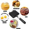 Aluminum Alloy Sandwich Maker Pan Non-Stick Sandwich Grill Pan Household Detachable Hot Sandwich Maker Double Sided pancake pan