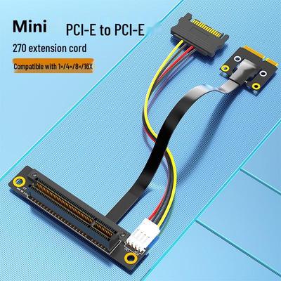 Mini-PCI-E zu PCI-E Verlängerungskabel, 20CM Netzwerkkabel